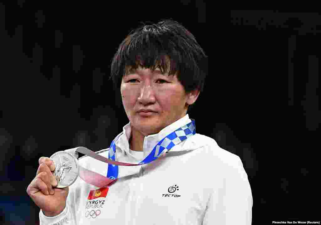 Токиодогу Олимп оюндарында Айсулуу Тыныбекова күмүш медаль алды.