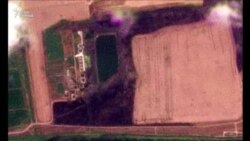 Последствия украинского ракетного удара по складу боеприпасов в Скадовске на спутниковых снимках Planet.com