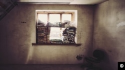 Бучадагы орусиялык снайпердин буктурмасы.