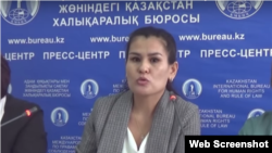 Каракалпакстандык активист Тлеубике Юлдашева.