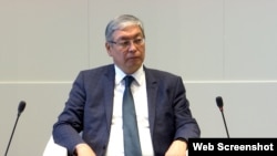 Министр юстиции Казахстана Канат Мусин. 25 августа 2022 года