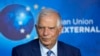 Belgium - European Union foreign policy chief Josep Borrell speaks during a media conference in Brussels, August 18, 2022.