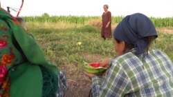 Почему в Хуррамзамине остались одни женщины?