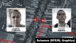 Місце, де знайшли тіло Андрія Руденка