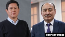 Жаркынбек Касымбеков и Алымкадыр Бейшеналиев. Коллаж. 