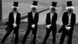 The Residents. Фрагмент классического постера группы "Резиденты"