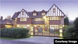 Дом Максима Бакиева на окраине Лондона.