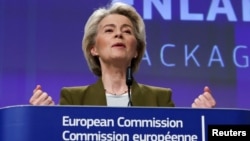 Եվրոպական հանձնաժողովի նախագահ Ուրսուլա ֆոն դեր Լայեն, Բրյուսել, 8-ը նոյեմբերի, 2023թ.