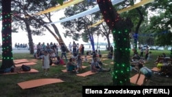 Торжественное открытие кинотеатра под открытым небом состоялось 1 июля