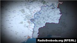 Лінія зіткнення на момент підписання першого «Мінська»