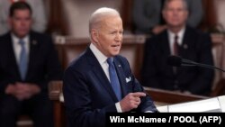 ԱՄՆ նախագահ Ջո Բայդենը ուղերձով է հանդես գալիս Կոնգրեսում, Վաշինգտոն, 1-ը մարտի, 2022թ․