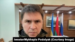 Михайло Подоляк. Украин президентинин жардамчысы. Украин делегациясынын башчысы.