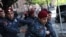 Armenia - Riot police arrest an opposition activist in Yerevan Yerevan, April 27, 2022