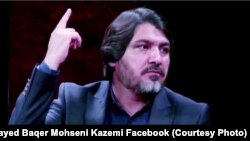 سید باقر محسنی استاد پوهنتون، کارشناس سیاسی و یکی از منتقدان حکومت طالبان