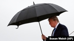 Дональд Трамп прибыл в Осаку для участия в работе G20, 27 июня 2019 года