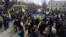 Проукраинский митинг в городе Новая Каховка Херсонской области, 6 марта 2022 года