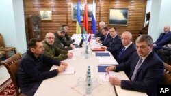 Ռուս - ուկրաինական բանակցությունները Բելառուսում, մարտ, 2022թ․