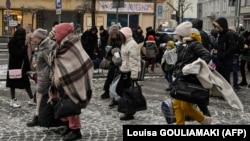 Украинадан Польшага келген качкындар, 9-март 2022-жыл.