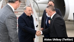 Түркия. Казакстандын экс-президенти Нурсултан Назарбаев Анталиядагы эл аралык форумга катышууга келди. 