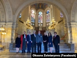 Українська делегація на слуханнях в Міжнародному суді ООН 7-8 березня 2022 року