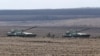 Украина шарқидаги рус танклари.