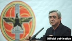 Президент Армении и руководитель РПА Серж Саргсян