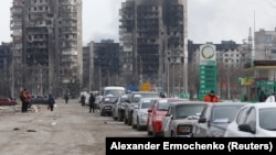 Ուկրաինա - Քաղաքացիական բնակչության տարհանումը Մարիուպոլից, 17-ը մարտի, 2022թ․