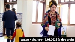 Түркмөнстандагы президенттик шайлоо. 