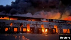 Украина. Орусиялык аскер күчтөрүнүн аёосуз аткылоосуна дуушар болгон аймактар.  