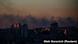 Иллюстрациялык сүрөт. Украинанын борбору Киев шаары. 2022-жылдын 11-марты. 