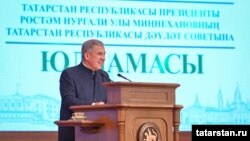 Миңнеханов чыгыш ясый