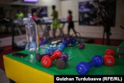 Айнура машыккан залдардын бири.