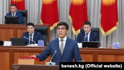 Министрлер кабинетинин төрагасынын орун басары Эдил Байсалов.