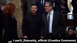 Володимир Зеленський підсумував зустрічі в Києві з прем’єр-міністром Великої Британії Кіром Стармером у Софійському соборі