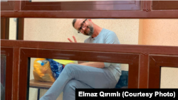 Нариман Джеляль Акмәчеттәге Киев районының Русия контролендәге мәхкәмәсендә, 6 сентябрь, 2021