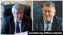Сүйүнбек Касмамбетов жана Чолпонбек Абыкеев.