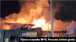 Өрт чыккан үй. Кемерово, Орусия. 