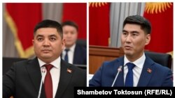 Эмил Жамгырчиев жана Чыңгыз Айдарбеков.