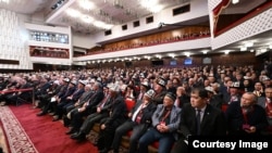 Былтыр Бишкекте өткөн Элдик курултай. 