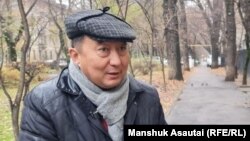 ҰҚК ұстағандардың адвокаты Ғалым Нұрпейісов. 22 қараша 2022 жыл.