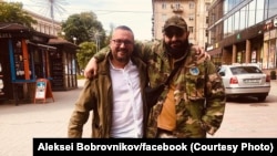 Алексей Бобровников c Джабой Хоперия