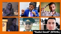 Тажикстанда камалган журналисттер. 