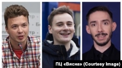 Роман Протасевич, Степан Путило жана Ян Рудик