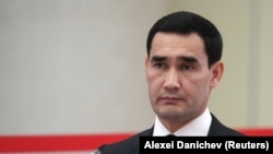 Türkmenistanyň prezidenti Serdar Berdimuhamedow. Arhiw suraty