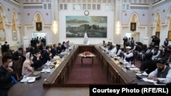 دیدار وزیر خارجه چین و هیئت همراه اش با مقام های حکومت طالبان در ارگ