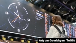 Аеропорт «Шереметьєво», 8 березня 2022 року. У цей день російська авіакомпанія «Аерофлот» зупинила всі міжнародні рейси, окрім польотів до Мінська