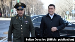 Камчыбек Ташиев жана Садыр Жапаров.