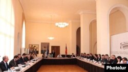 Armenia -- Armenian and EU officials launch talks on an association agreement, 19July 2010.