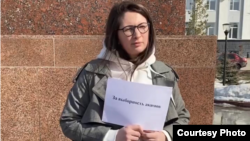 Жительница Актобе Айнур Когай