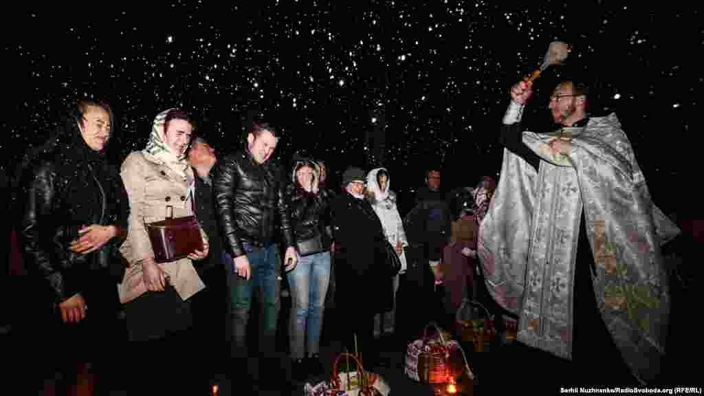 Освячення Великодніх кошиків